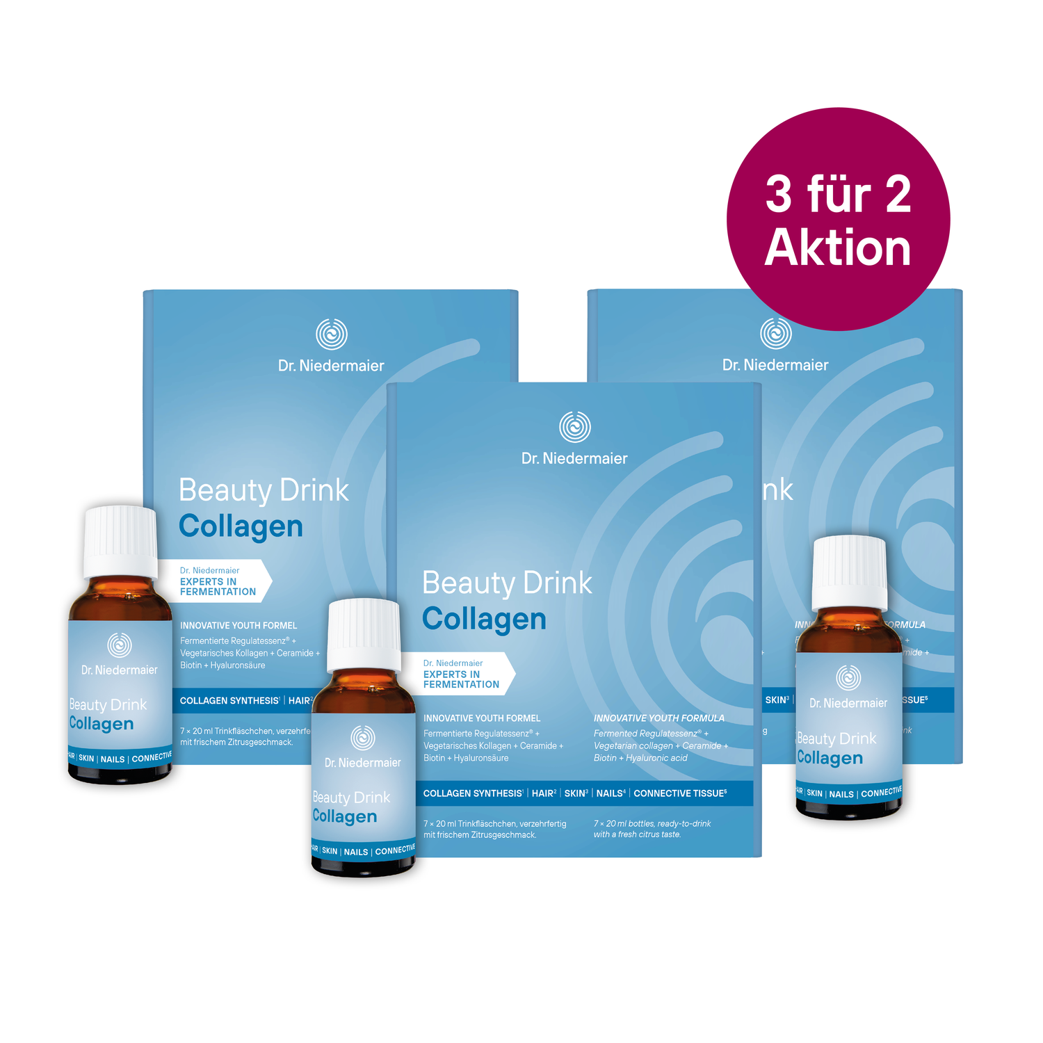 3für2 Aktion – Beauty Drink Collagen